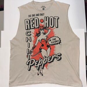 Red Hot Chili Peppers Graphic Tank Top